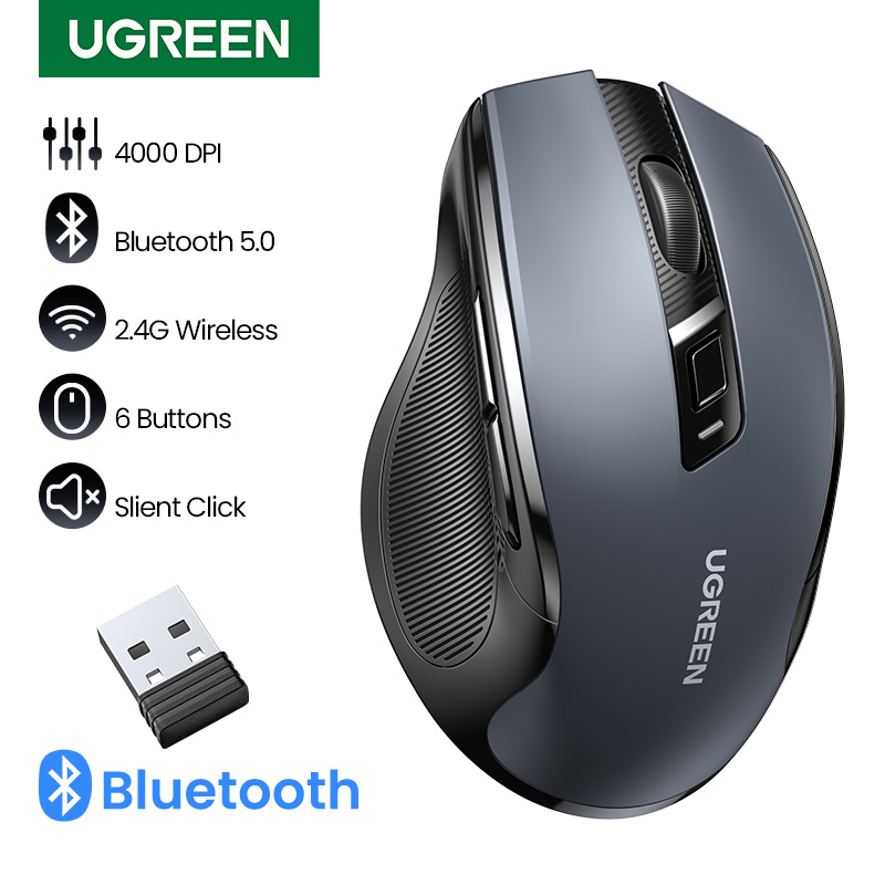 Mouse UGREEN 4000 DPI: ¿Vale la pena este silencioso inalámbrico?