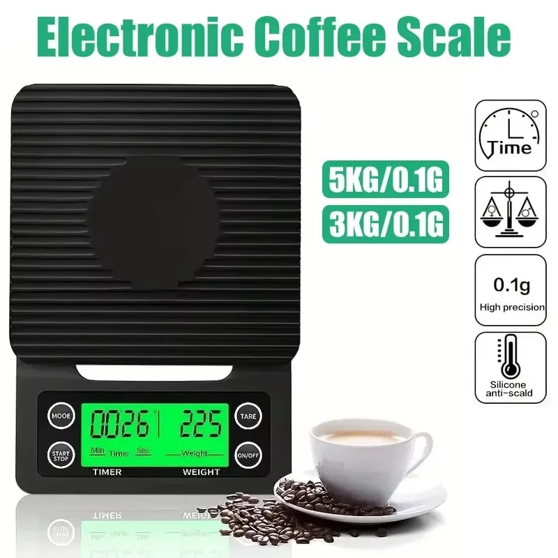 Balanza de café con timer por menos de €12: ¿vale la pena?