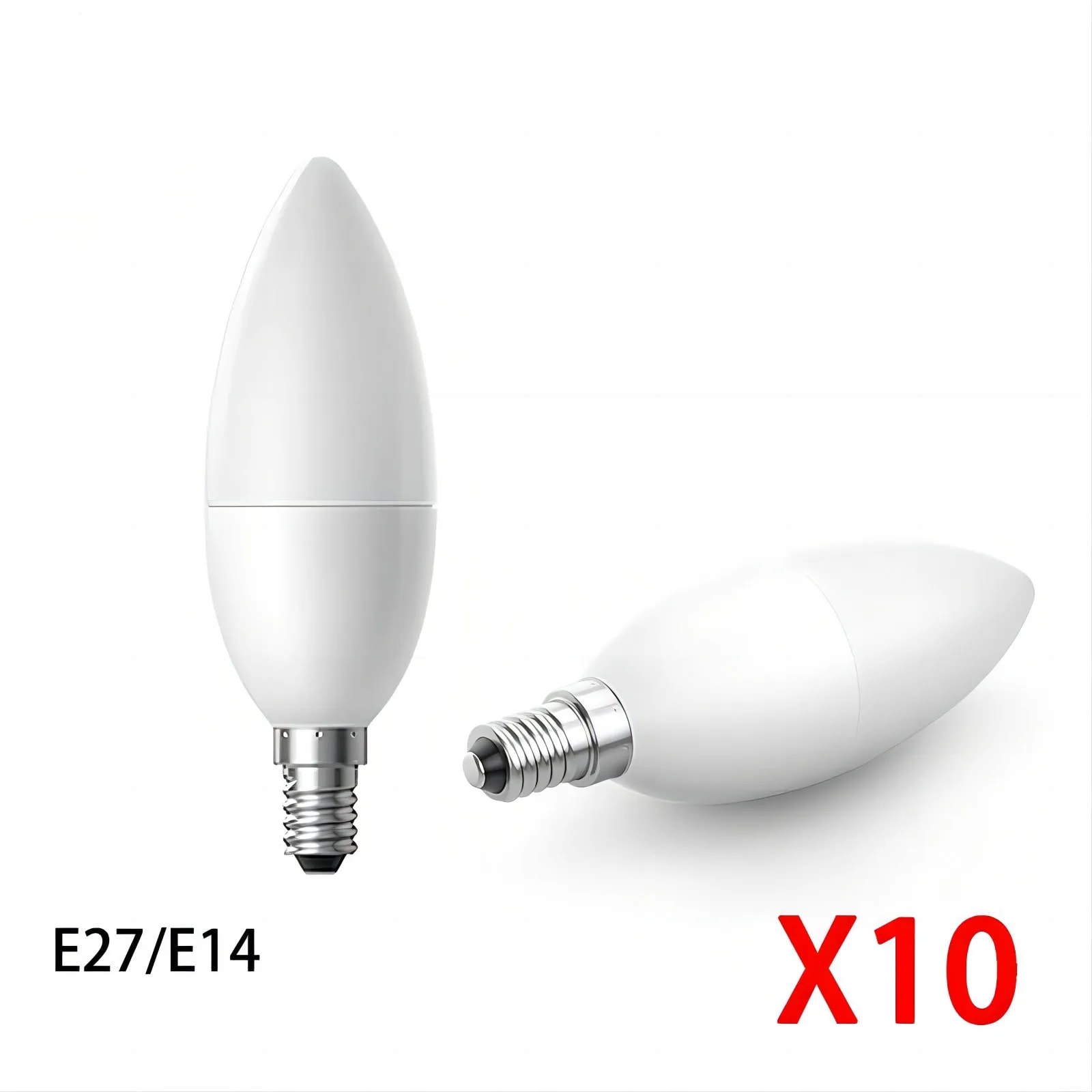 10 focos LED tipo vela por menos de 6 euros: ¿vale la pena?
