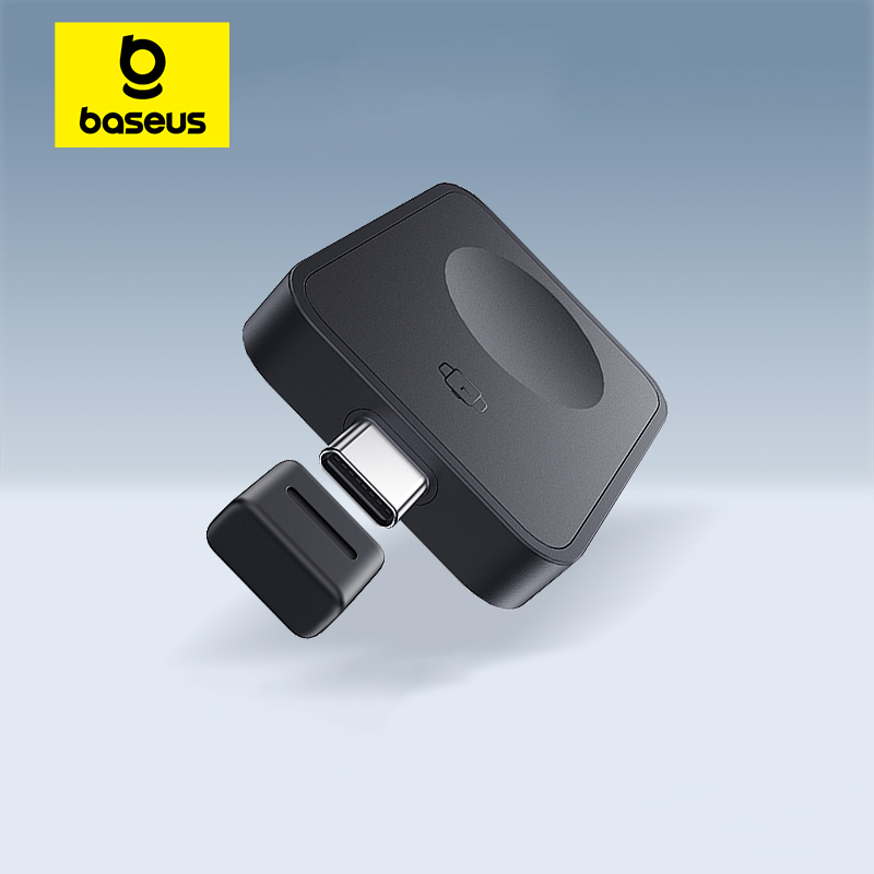 Probé el cargador magnético Baseus más compacto para Apple Watch