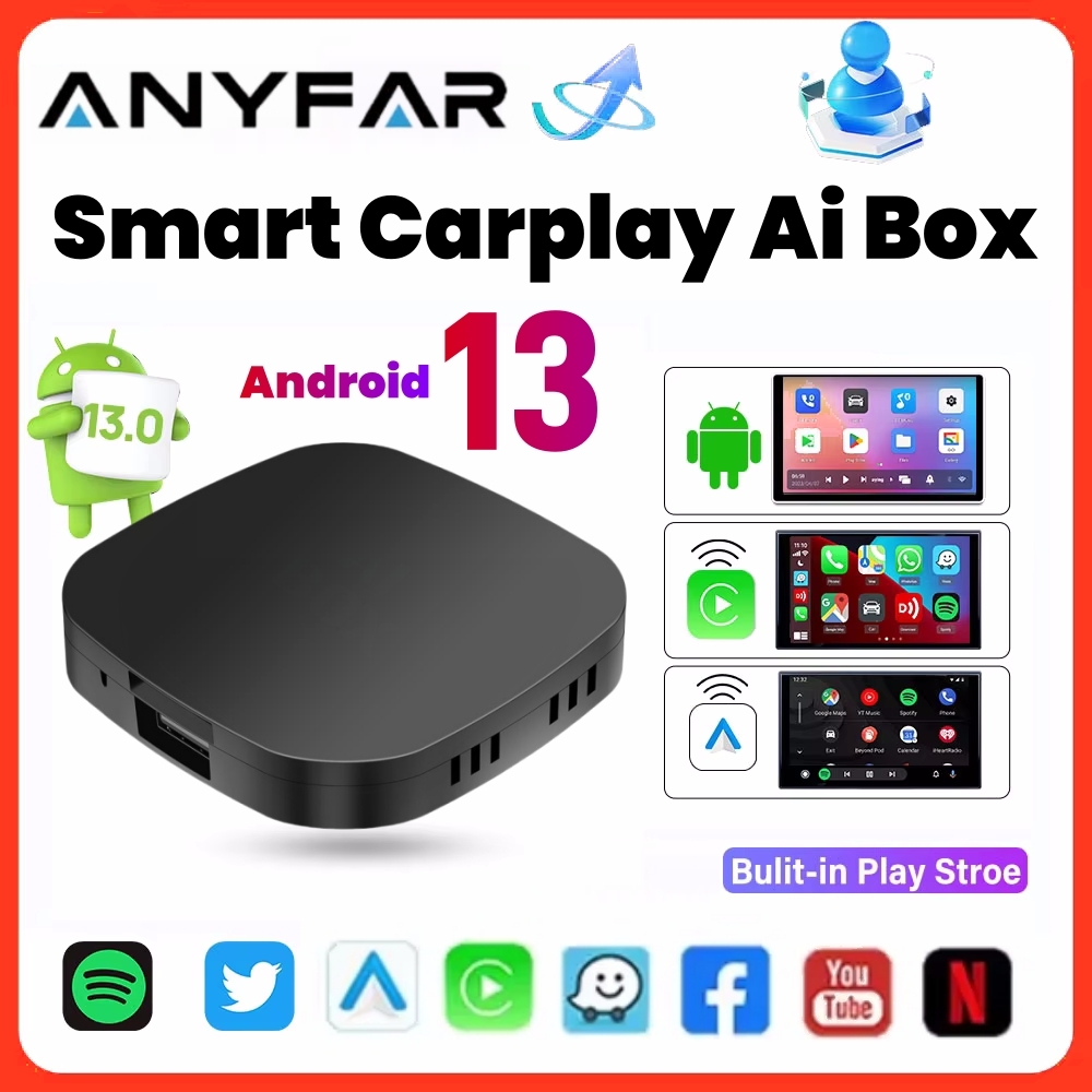 CarPlay AI Box Android 13 Inalámbrico por €29 — ¿Vale la pena?