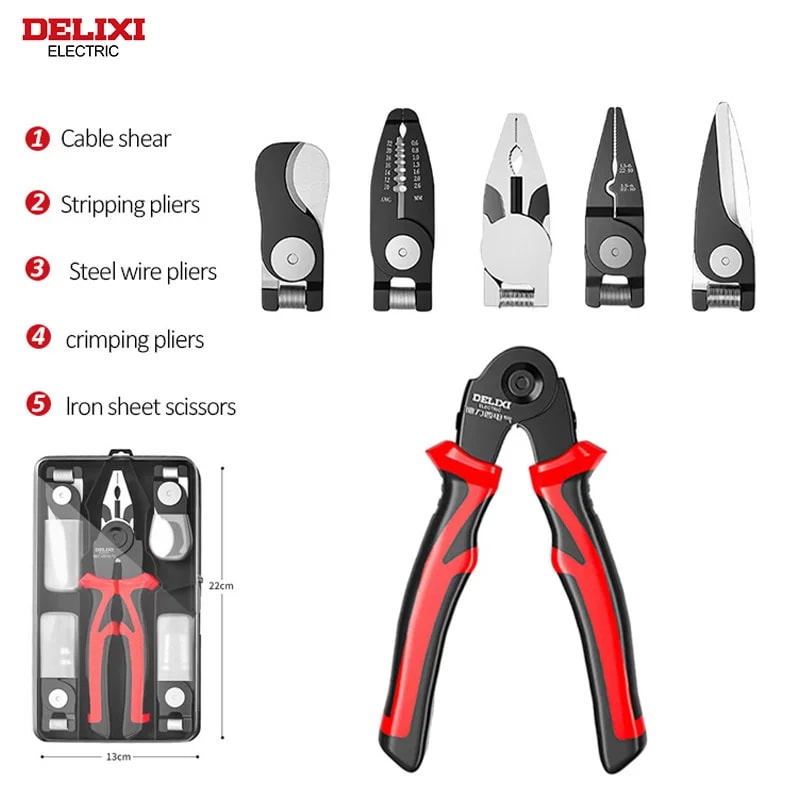 Delixi multitool 5 en 1: qué obtienes realmente en esta categoría