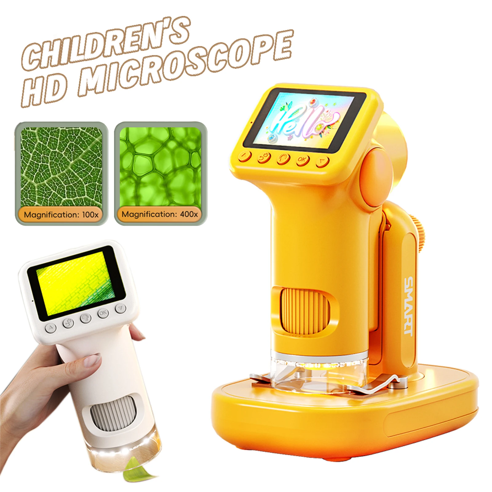 Microscopio digital portátil para niños: ¿vale €30?