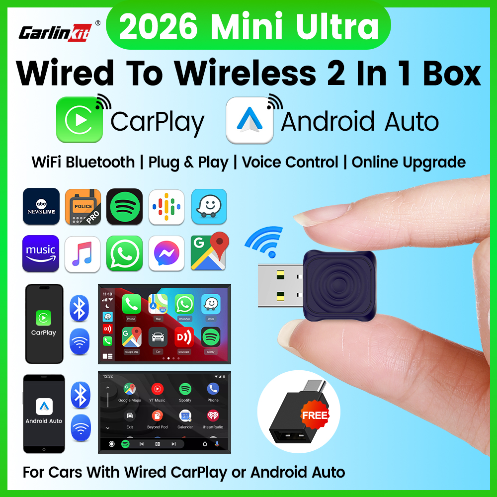CarlinKit 5.0 Mini: El Adapter que Revoluciona tu CarPlay