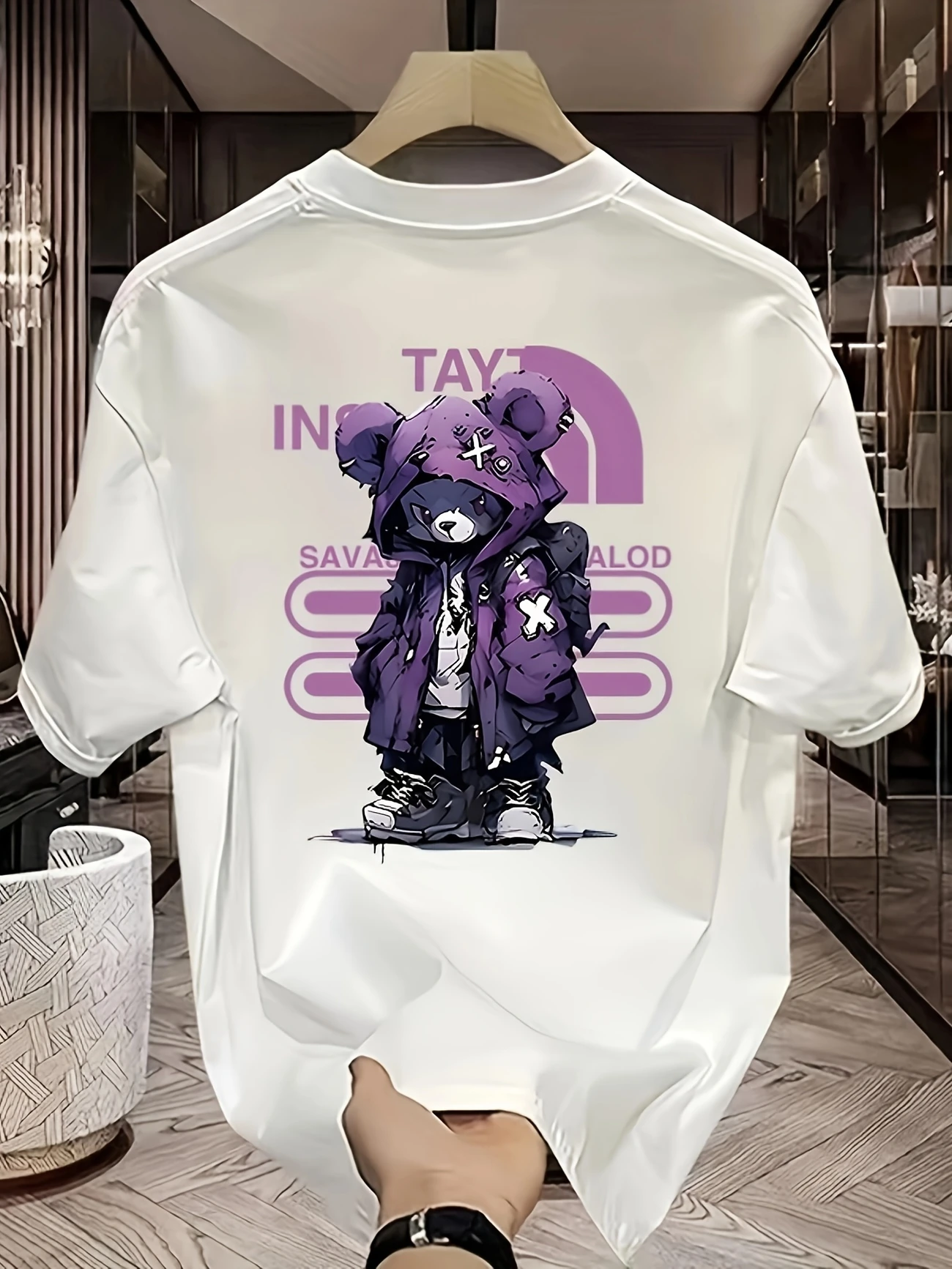 Camiseta Streetwear Oso Cartoon TAY INNO - Review Completo