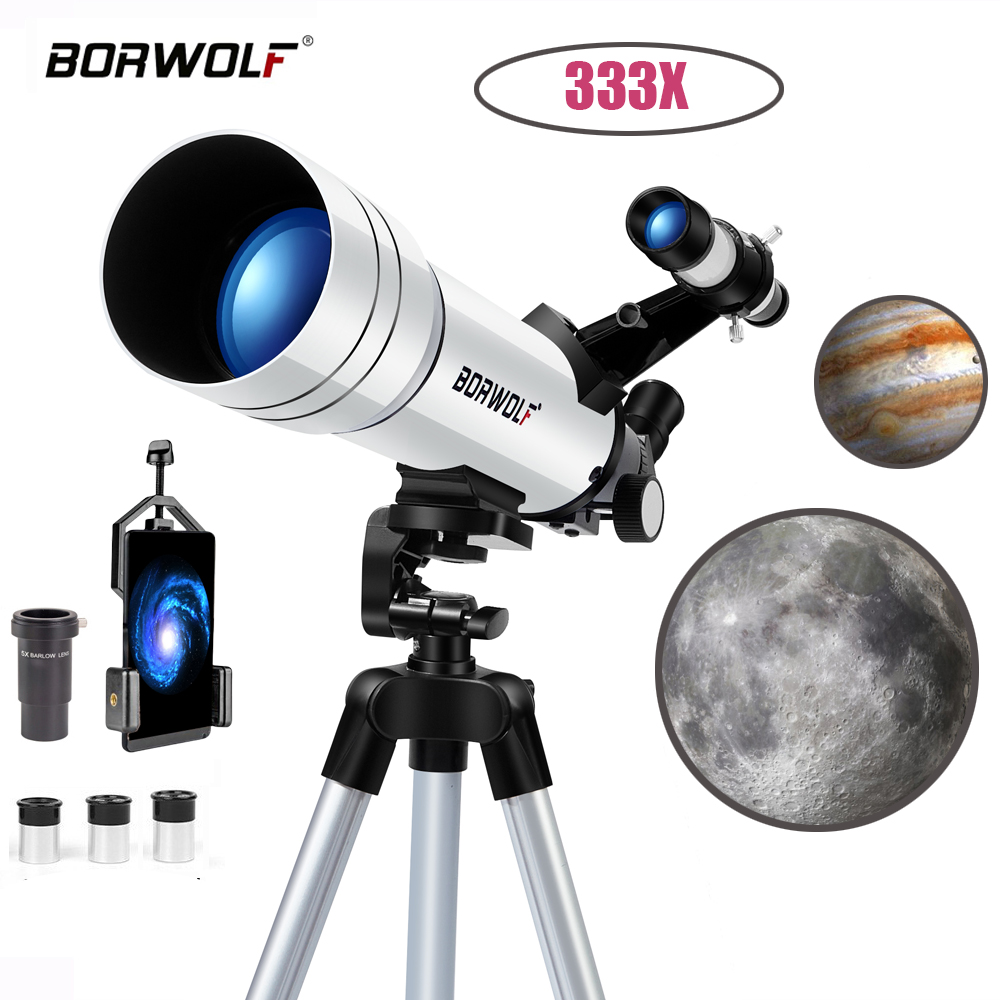 Telescopio BORWOLF 70400 a €60: ¿Vale la pena?