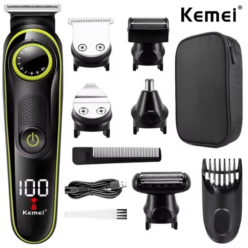 Kemei KM-696: ¿Vale la pena esta cortadora 5 en 1 a €24?