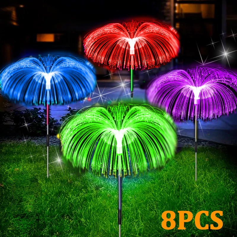 Luces Solares Medusa: La Decoración que Cambió Mi Jardín por €5.92