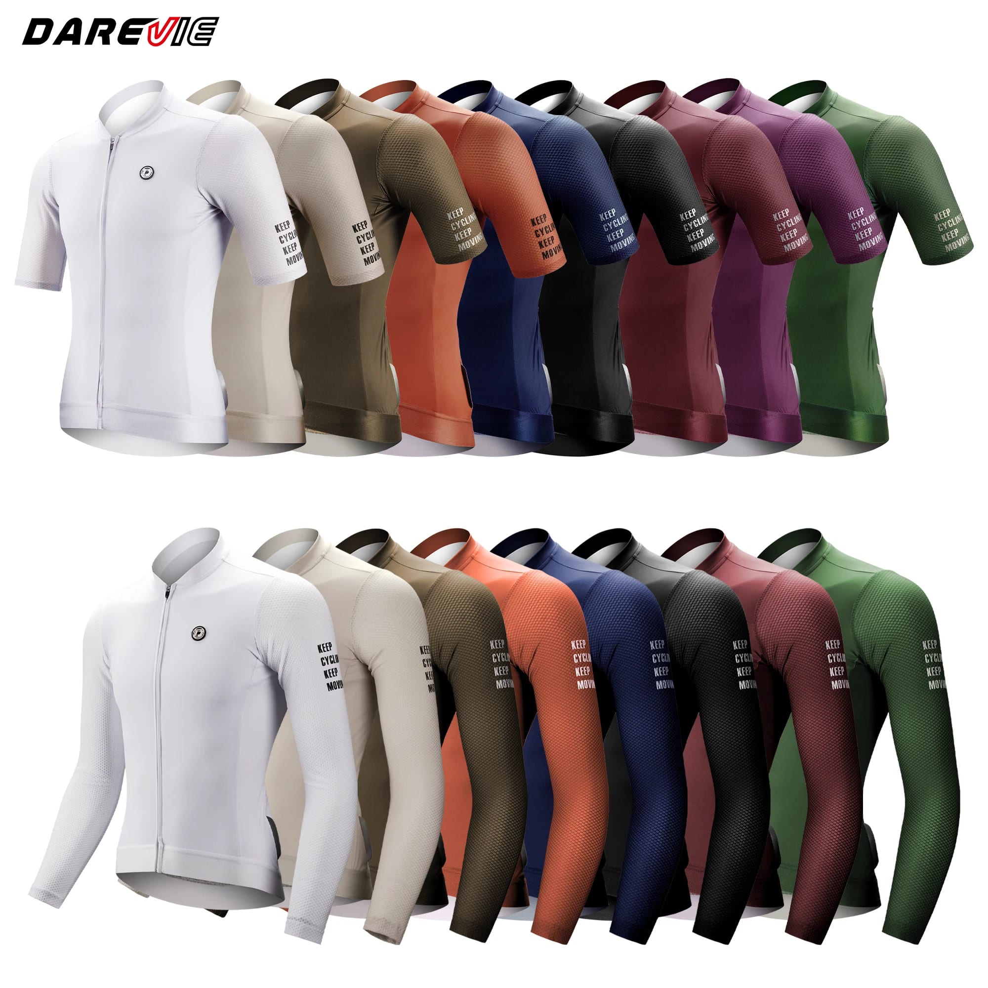 DAREVIE Jersey Ciclismo Manga Larga con UV50+ - Vale la pena?