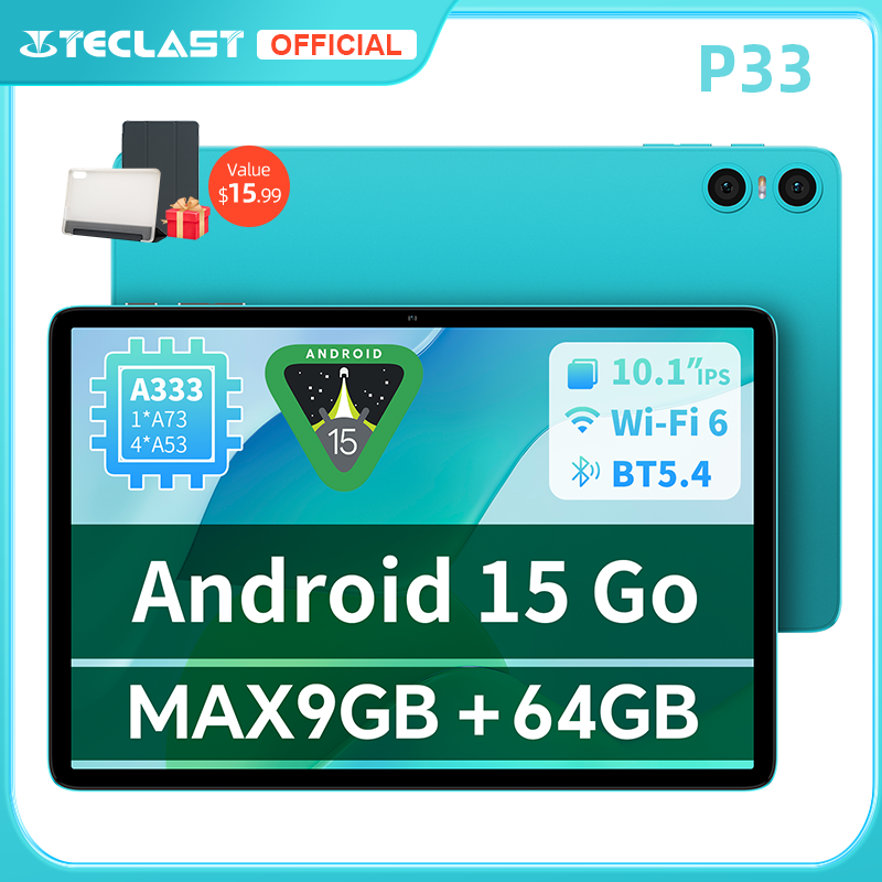 Tablet Teclast P33 Android 15: ¿Vale la pena por €68?