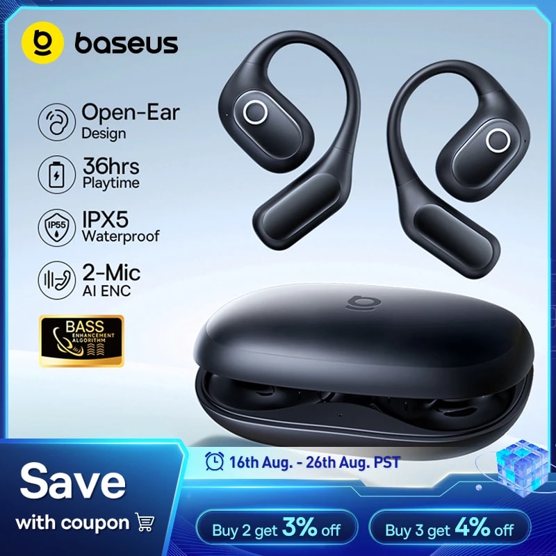 Auriculares Baseus Eli 2i Fit open-ear: lo que dicen los que corren con ellos