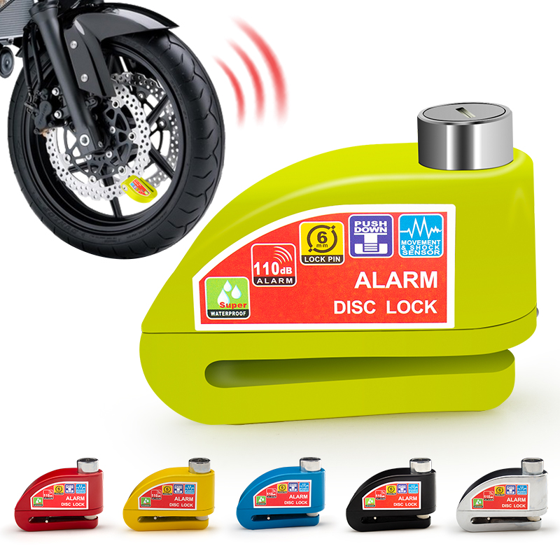 Candado con alarma para moto o bici por menos de €10