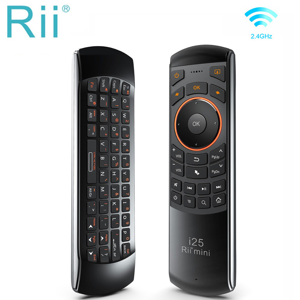 Rii Mini i25: El teclado inalámbrico que transforma tu Smart TV