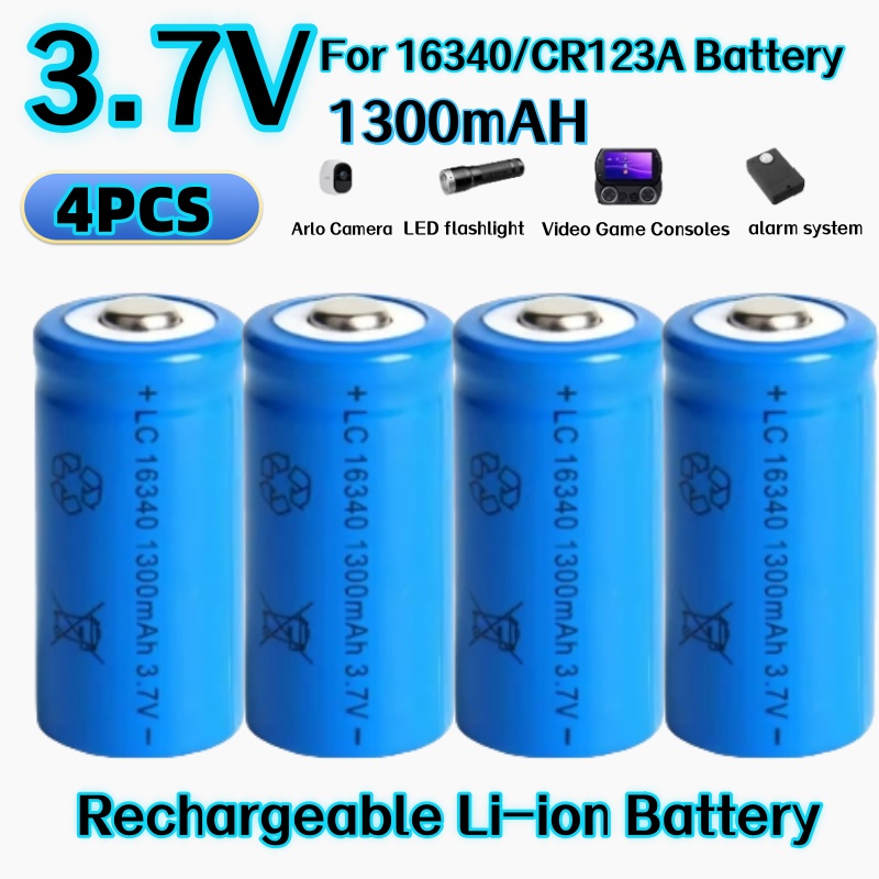 Baterías CR123A Recargables: ¿Vale la Pena a €3.27?