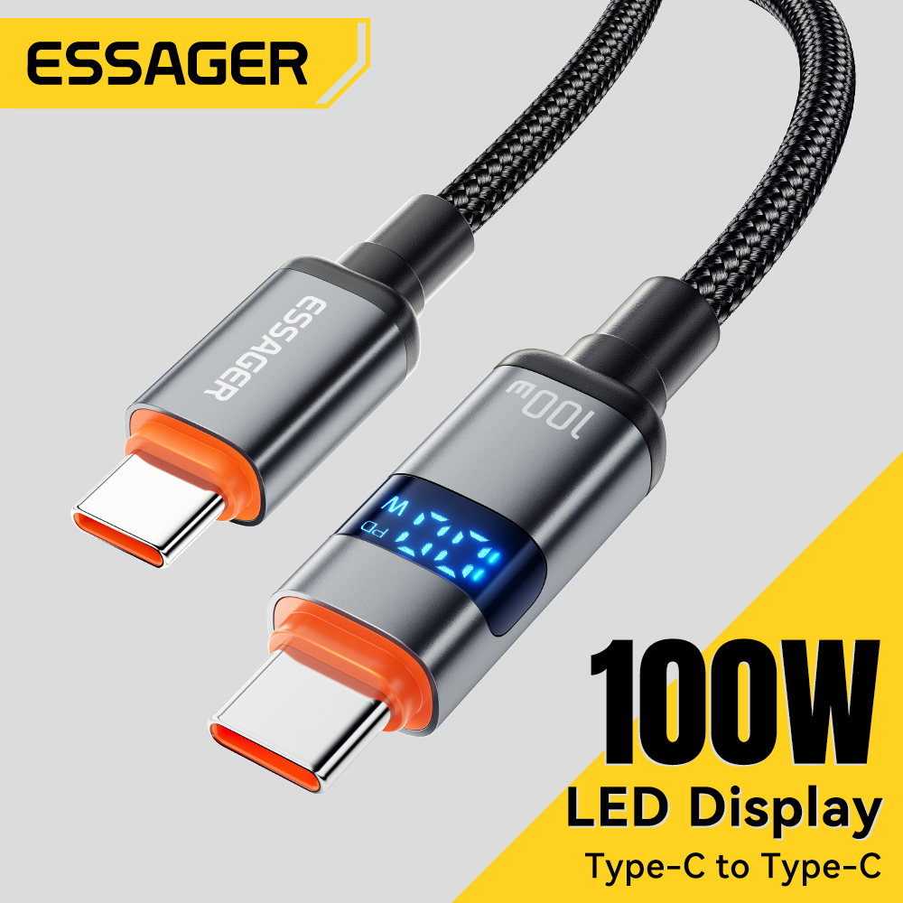 Cable Essager 100W USB-C con pantalla LED - Mi experiencia real