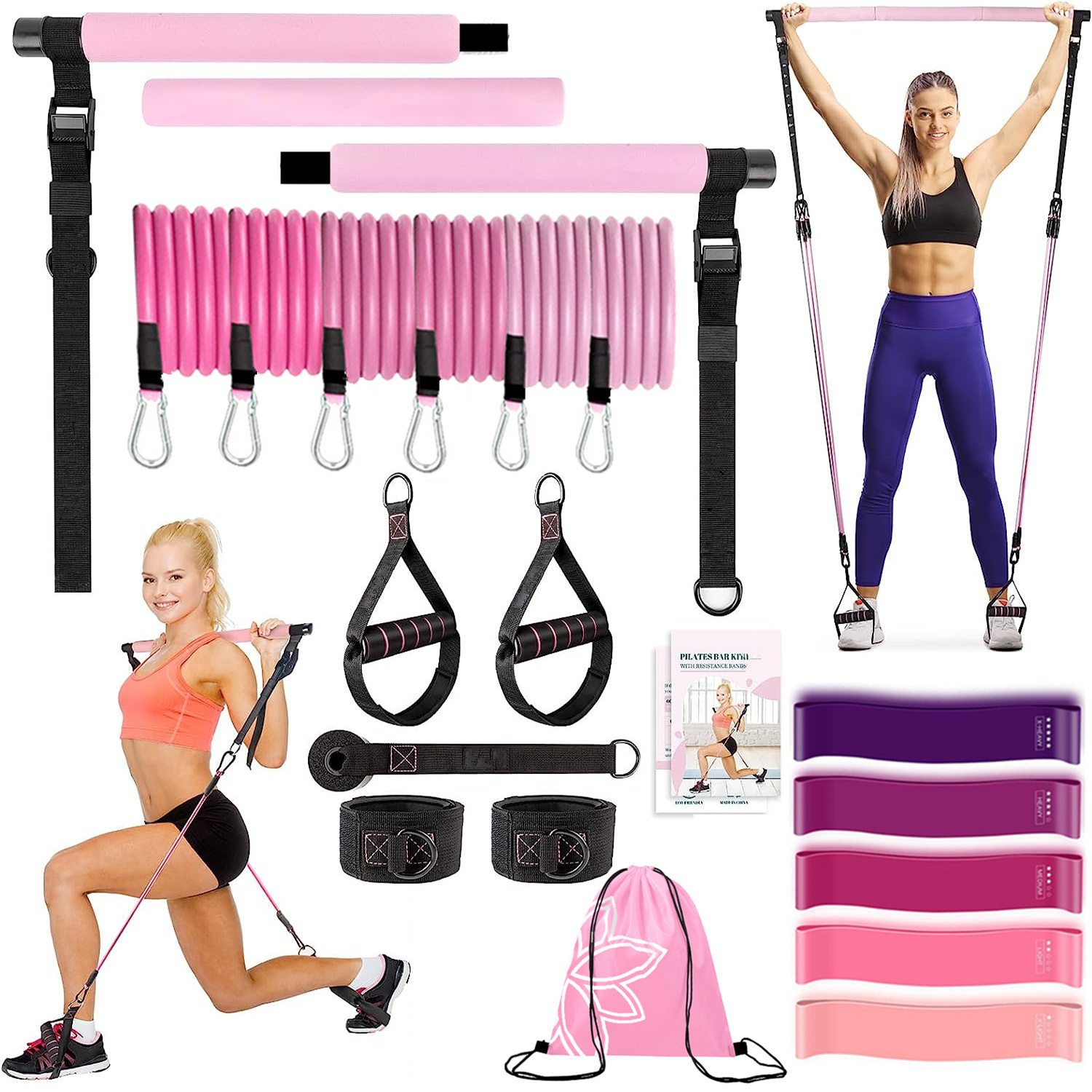 Kit Pilates Portátil: Mi Experiencia Completa con 21 Piezas