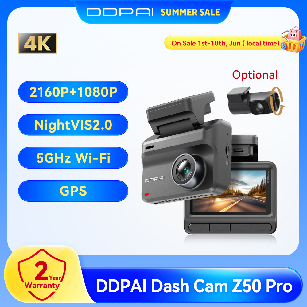 DDPAI Z50 Pro: La dashcam 4K que cambió mi forma de conducir