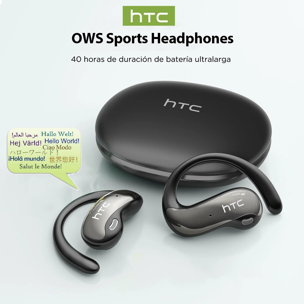 HTC NE19: auriculares OWS con traducción AI a este precio