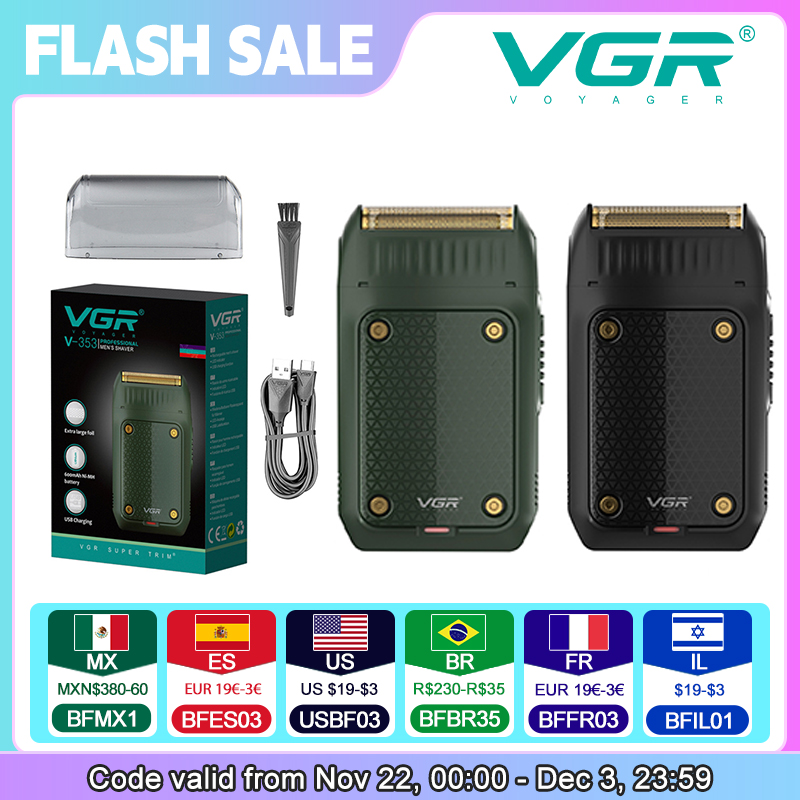 Probé esta afeitadora VGR V-353 por €7 - Mi opinión honesta