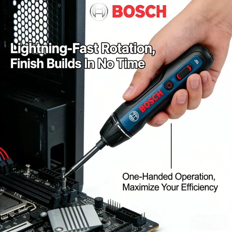 Bosch Go2: el destornillador inalámbrico que cabe en tu bolsillo