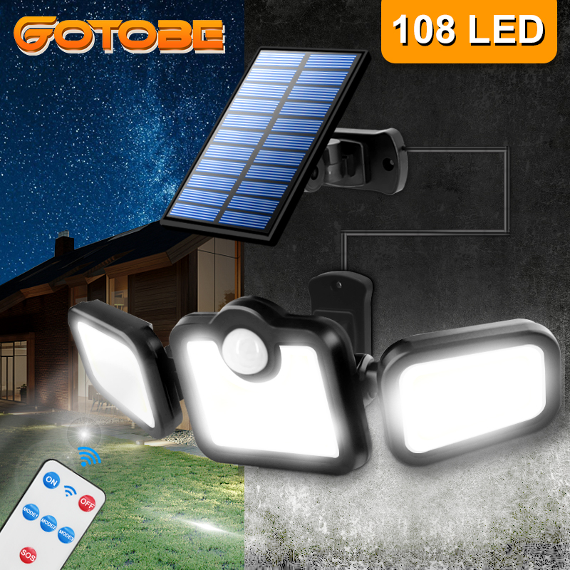 Luces solares LED con sensor de movimiento por solo €14