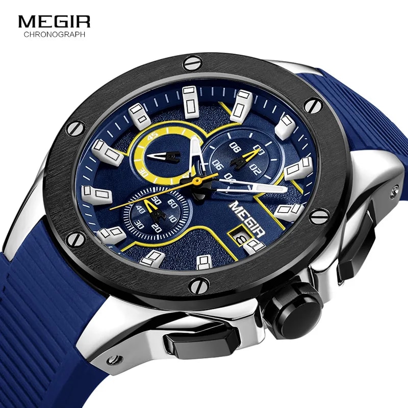 MEGIR 2053 Azul: ¿Vale la pena este reloj deportivo por menos de €19?