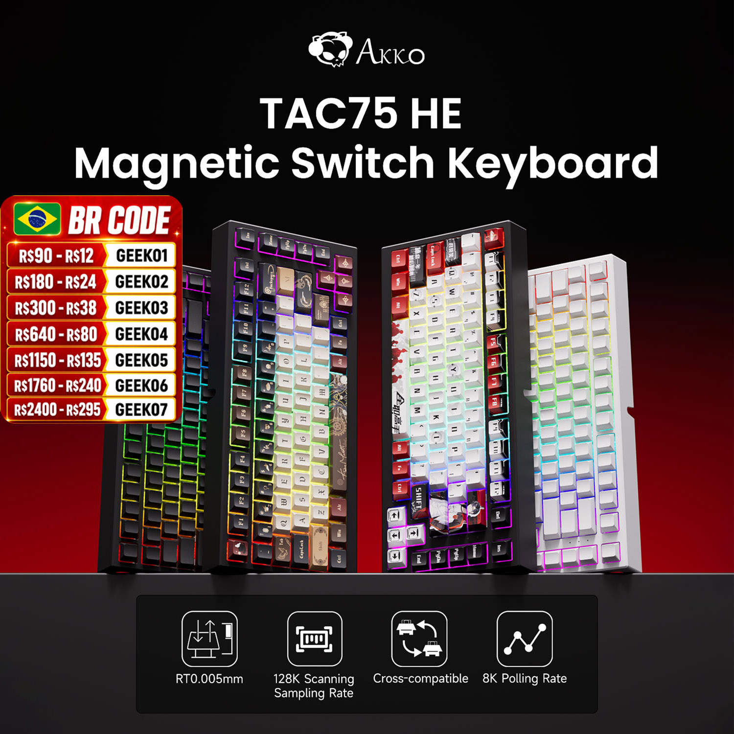 AKKO TAC75 HE: El Teclado Magnético que Cambió Mi Gaming