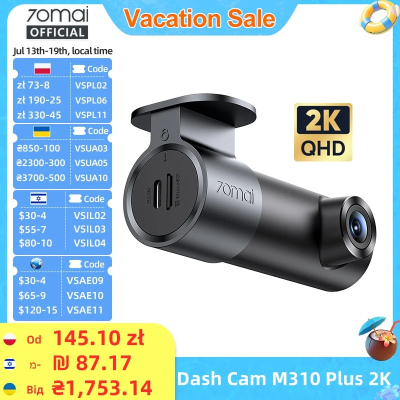 70mai M310 Plus 2K: ¿Vale la pena esta dashcam en 2024?