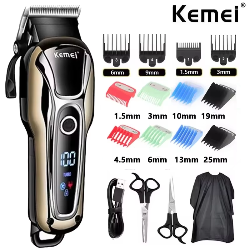 Kemei 1990: Cortapelos Profesional con LCD - Mi Opinion Honesta