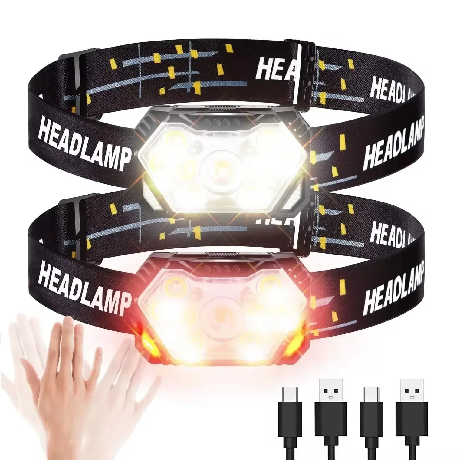 Linterna Frontal LED con Sensor por €4.67 - Vale la Pena?