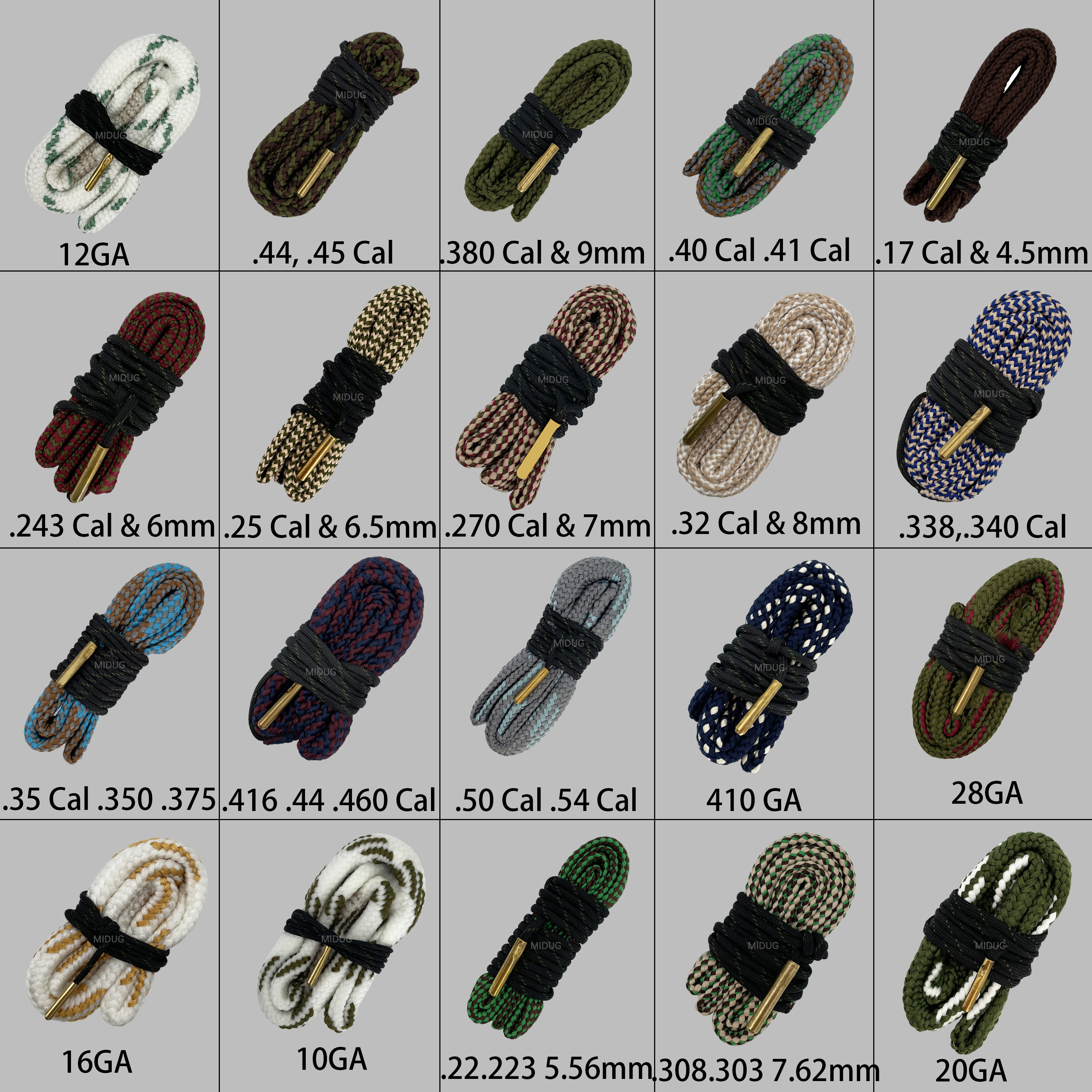 Bore Snake para pistolas y rifles: ¿vale la pena desde AliExpress?