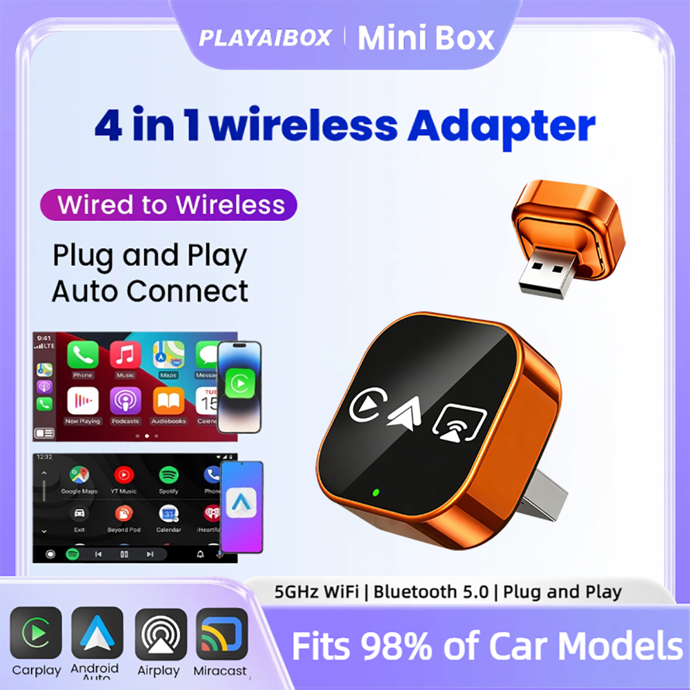 Adaptador CarPlay Inalámbrico 4 en 1: ¿Vale la Pena en 2024?