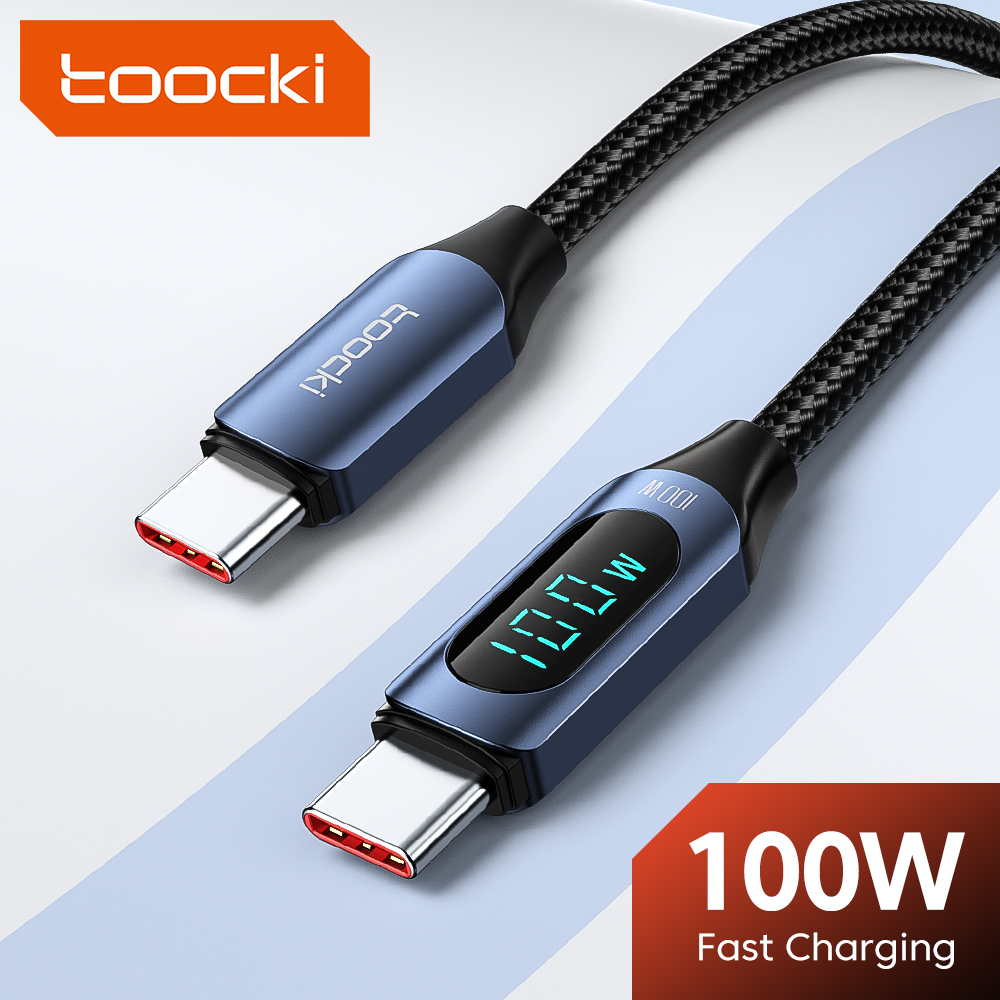 Cable USB-C Toocki 100W con pantalla LED: Mi opinión después de probarlo