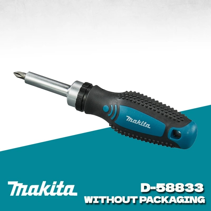 Destornillador de carraca Makita D-58833: qué obtienes realmente