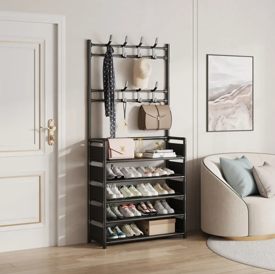 Organizador de puerta para zapatos y gorros: ¿vale €8?
