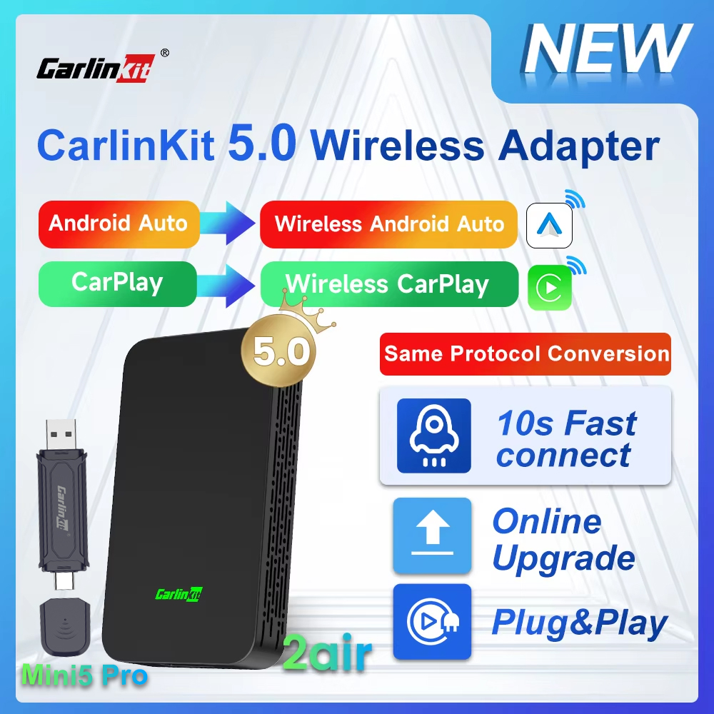 CarlinKit 5.0: El adaptador CarPlay inalambrico que probé
