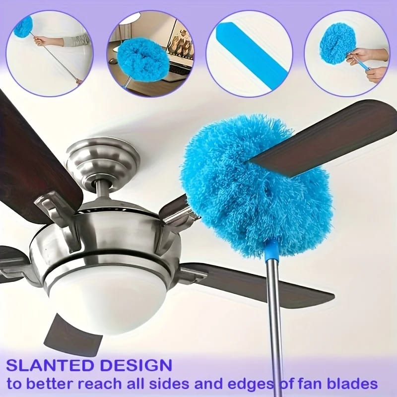 El cepillo para ventiladores de techo que por fin sí funciona