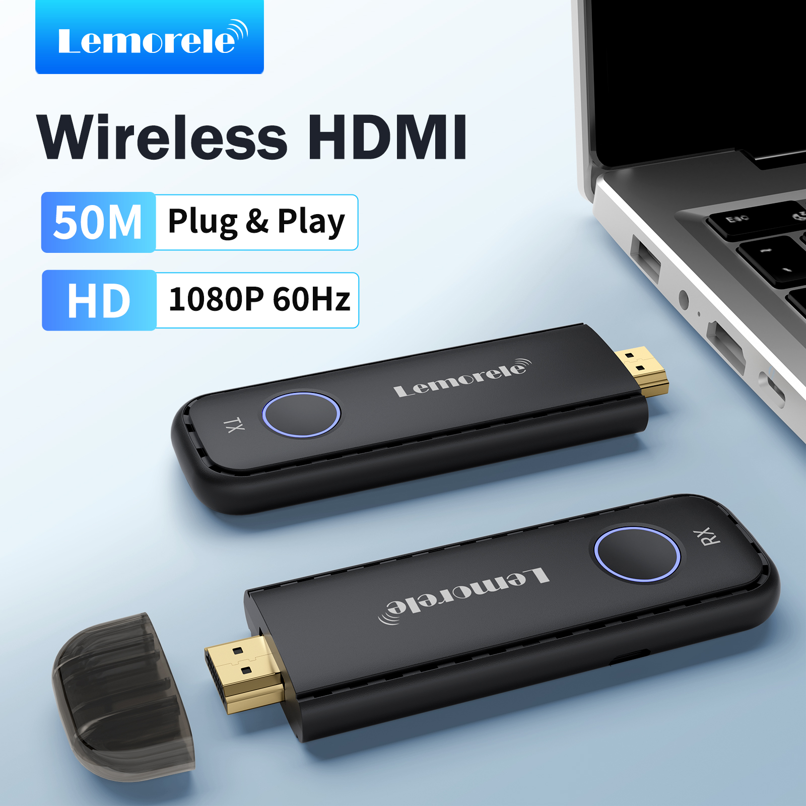 Transmisor HDMI Inalámbrico Lemorele: Mi Experiencia Real de 50 Metros