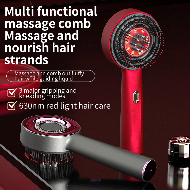 Peine masajeador con luz roja para el cabello: ¿Vale €17?