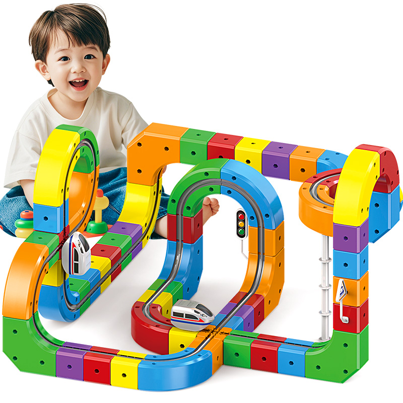 El tren magnético STEM que mi hijo no quiere soltar