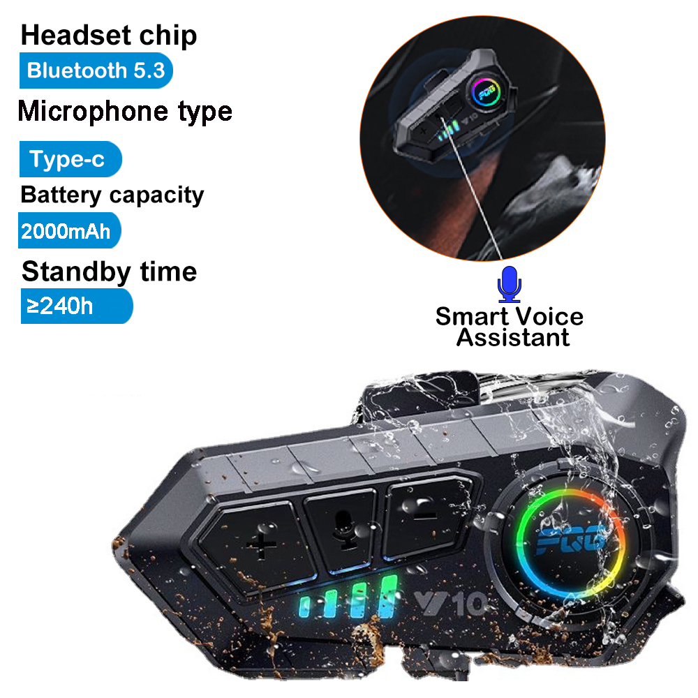 Audífonos Bluetooth para Casco de Moto: ¿Valen €7?