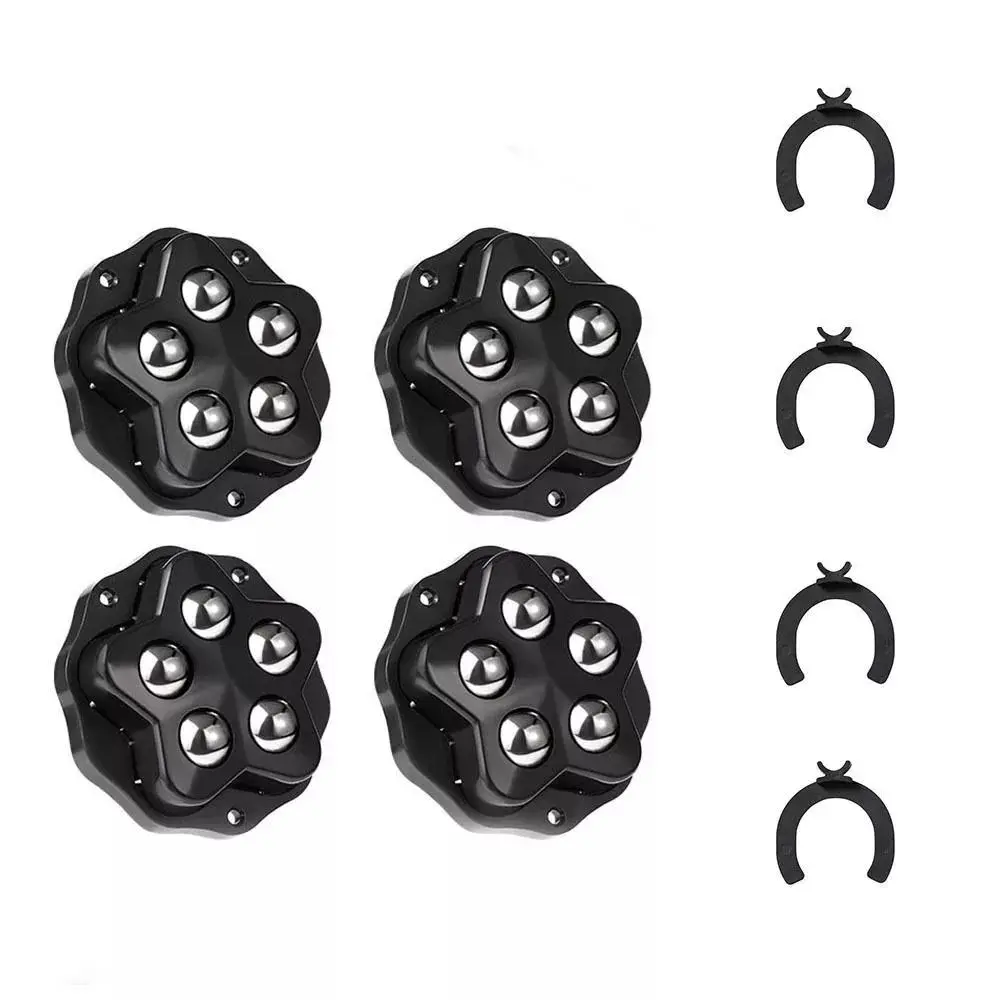 4 Ruedas Adhesivas 360° para Muebles por Solo €4.34