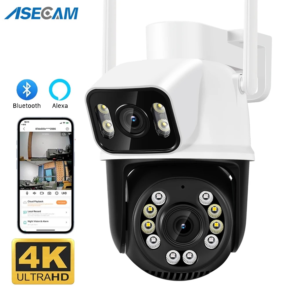 Cámara de seguridad 4K PTZ con IA por solo €26