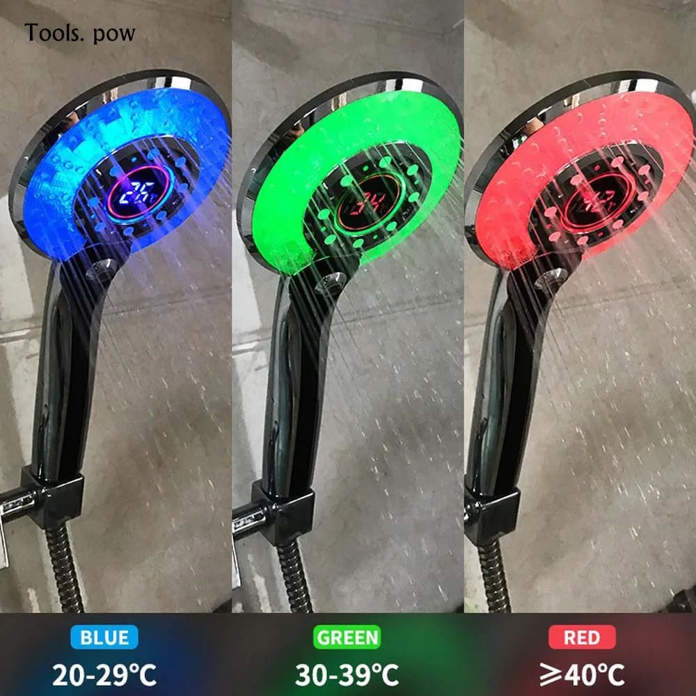 Alcachofa LED que cambia de color según el agua: ¿vale €8?