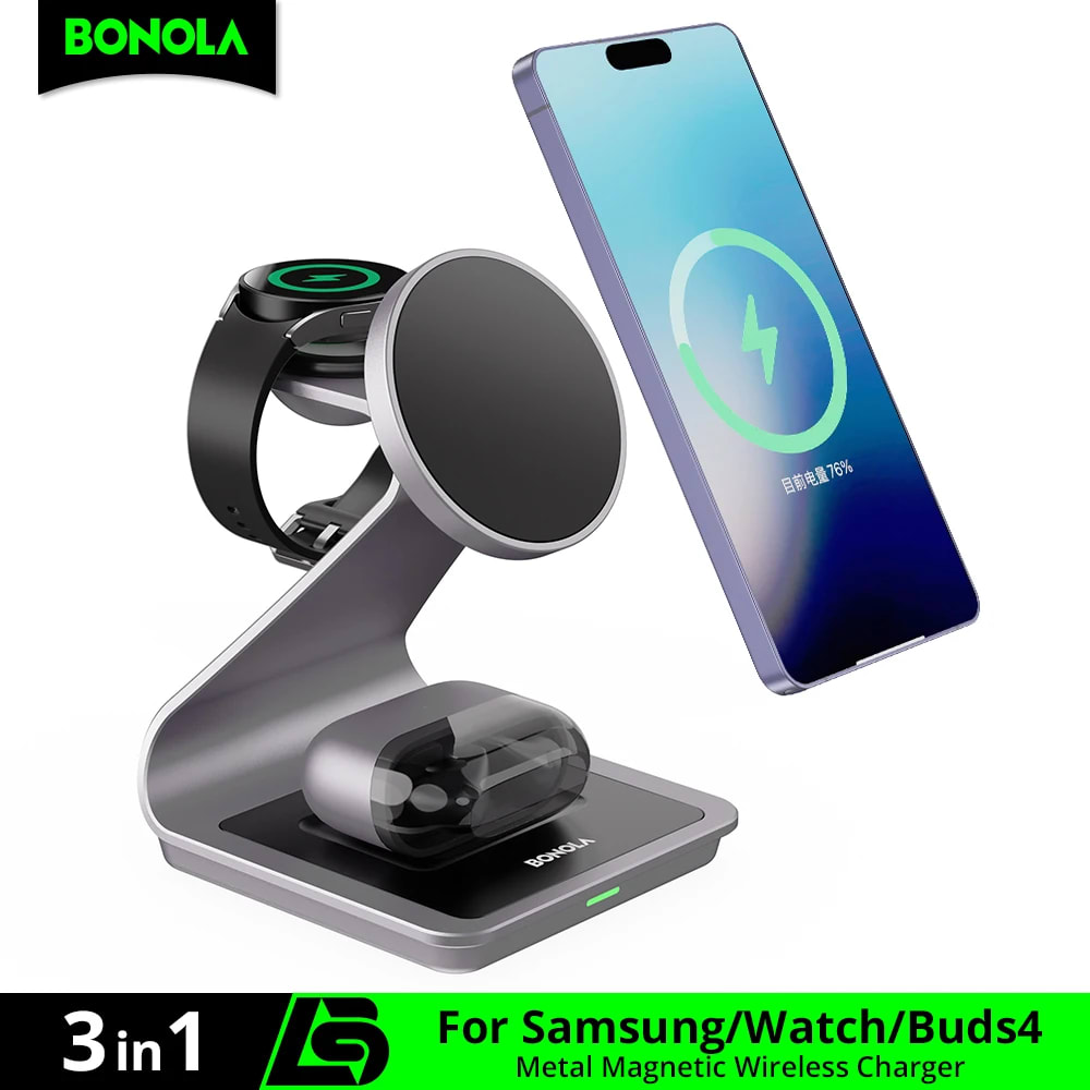 Bonola 3 en 1: ¿Vale la pena este cargador inalámbrico para Samsung?