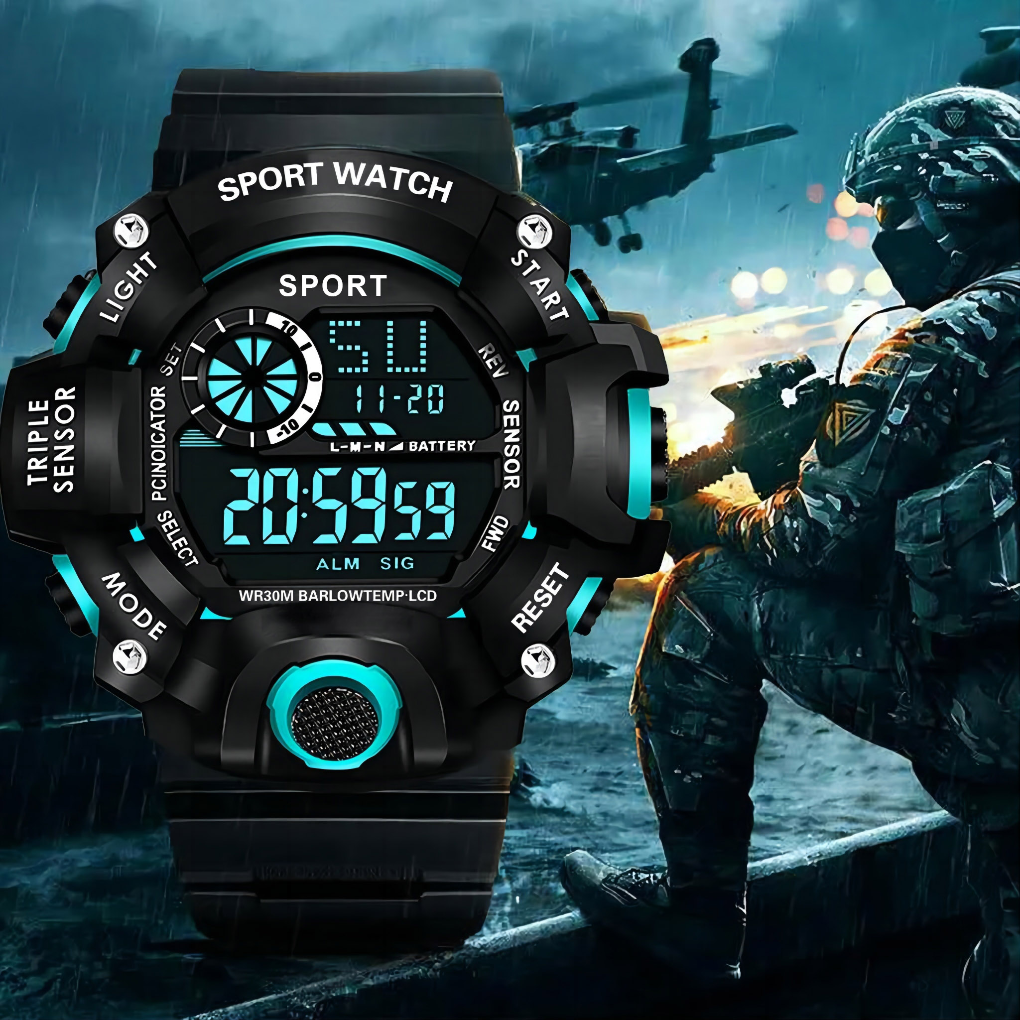 Un reloj militar digital por €2.18: ¿vale la pena o es trampa?