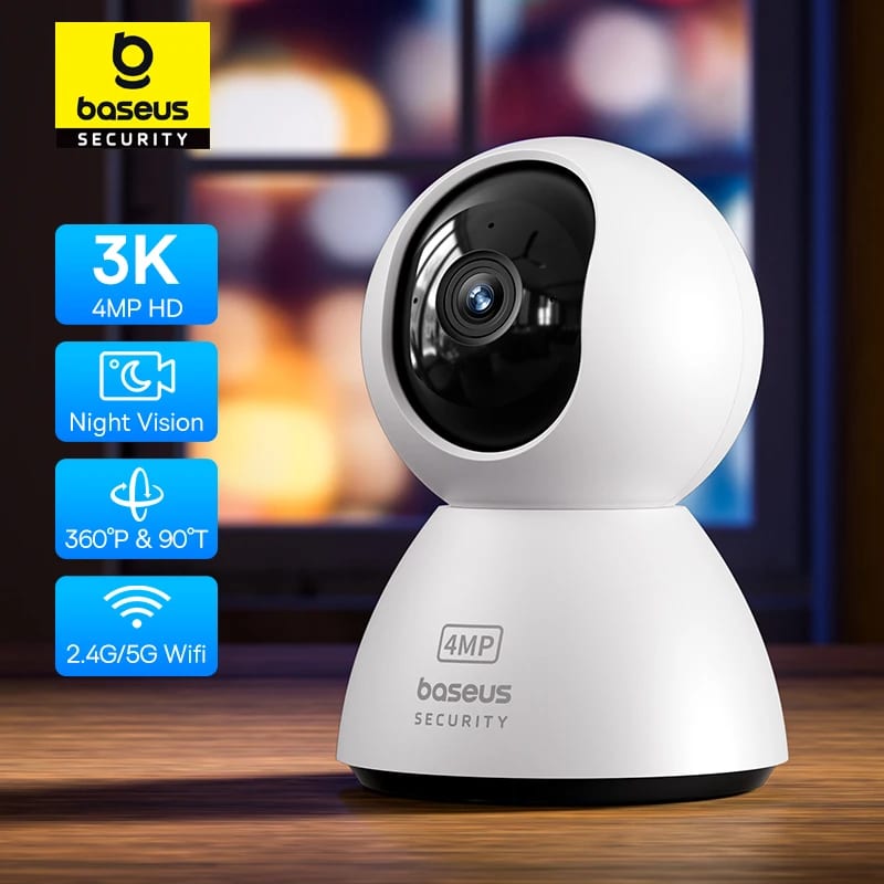 Baseus 4MP 3K WiFi: La camara de seguridad que no esperaba encontrar