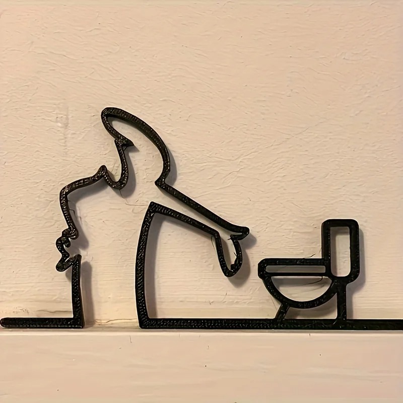 Arte de Pared Metal para Baño: ¿Vale la Pena por €2.19?