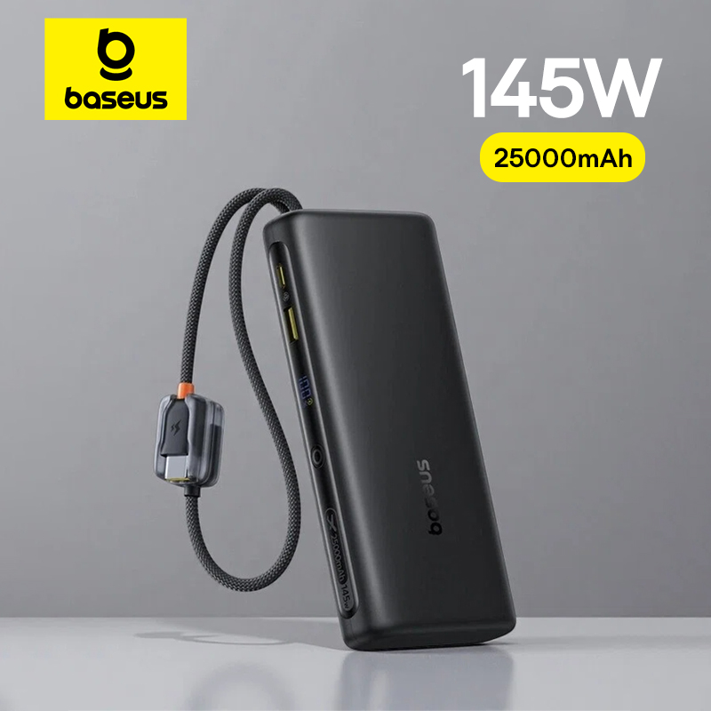 Baseus 145W 25000mAh: ¿El power bank que reemplaza tu cargador?