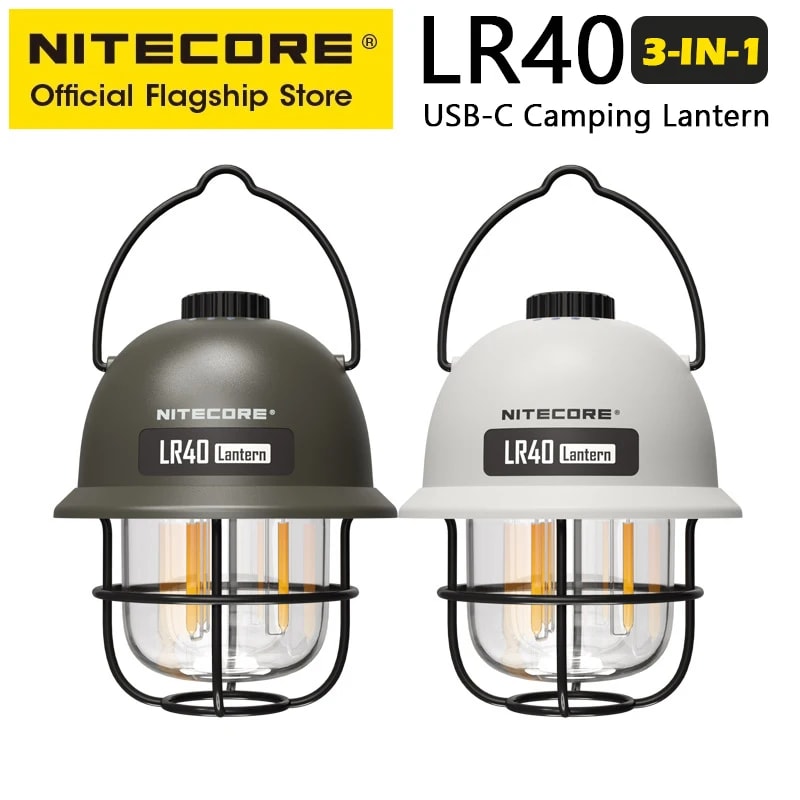 NITECORE LR40: La linterna de camping que no esperaba encontrar